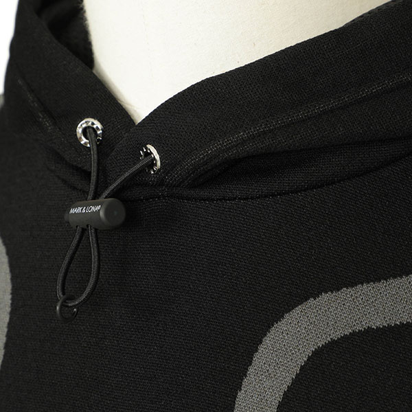 MARK&LONA マークアンドロナ Matrix Knit Hoodie パーカー フーディ